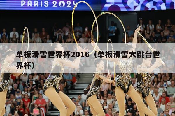 单板滑雪世界杯2016(单板滑雪大跳台世界杯)