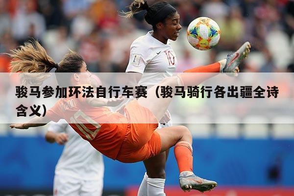 骏马参加环法自行车赛(骏马骑行各出疆全诗含义)