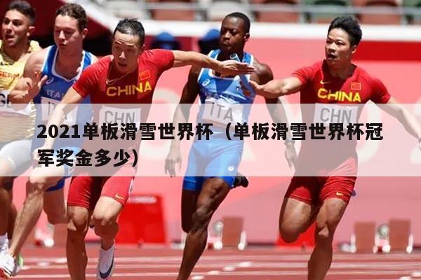 2021单板滑雪世界杯(单板滑雪世界杯冠军奖金多少)