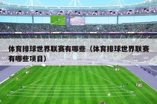 体育排球世界联赛有哪些(体育排球世界联赛有哪些项目)