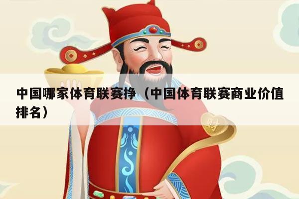 中国哪家体育联赛挣(中国体育联赛商业价值排名)