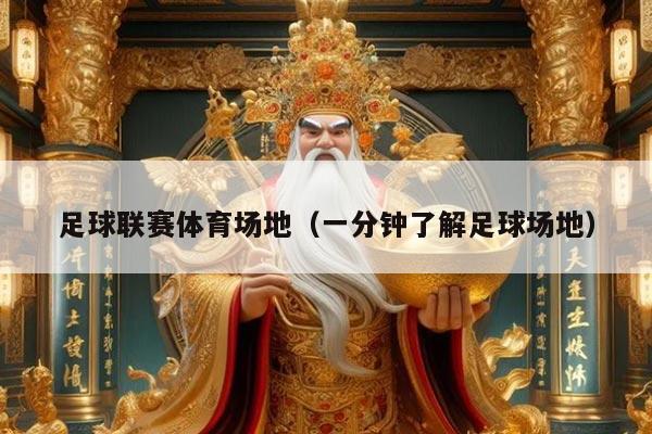 足球联赛体育场地(一分钟了解足球场地)
