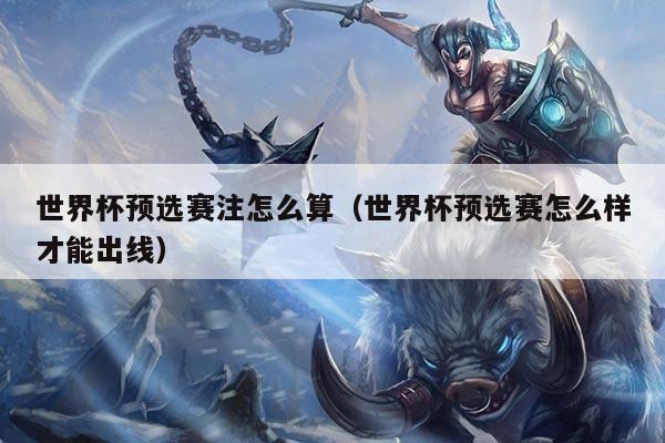 世界杯预选赛注怎么算（世界杯预选赛怎么样才能出线）